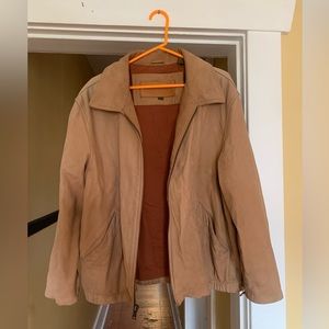 Timberland leather jacket 🤎